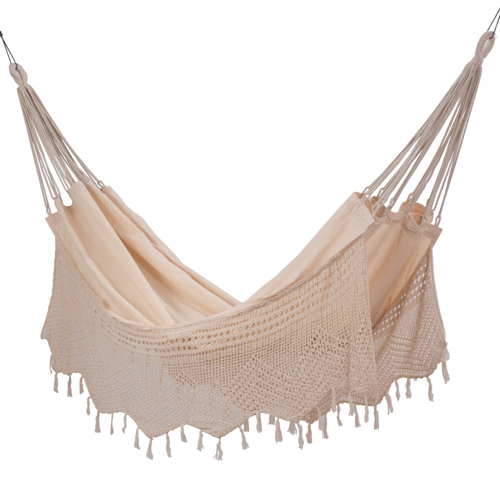 Bahia Brazilian Patio Hammock - Single - Natural