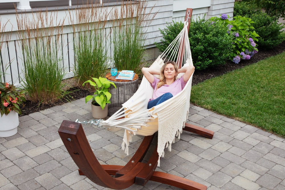 Bahia Brazilian Patio Hammock - Single - Natural