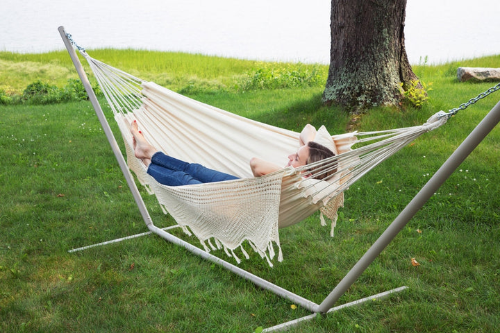 Bahia Brazilian Patio Hammock - Single - Natural