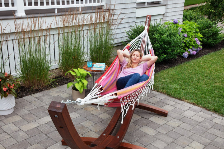 Brazilian Patio Hammock - Double - Stripes