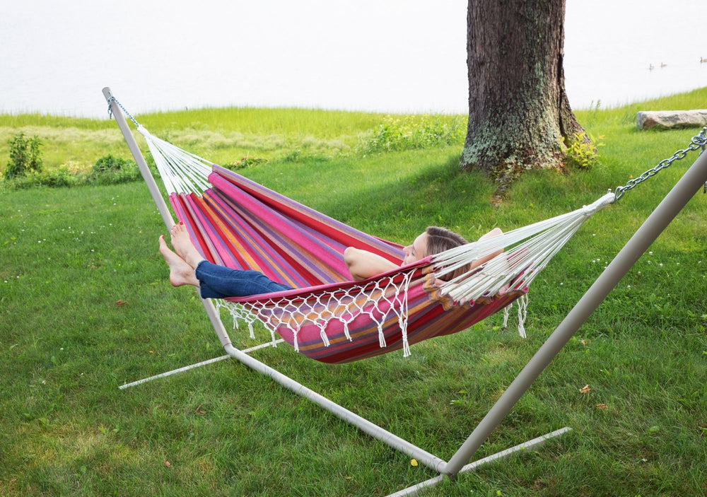 Brazilian Patio Hammock - Double - Stripes