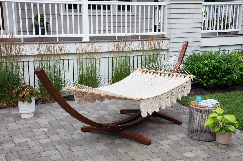 Bahia Patio Hammock - Single - Natural Closeweave