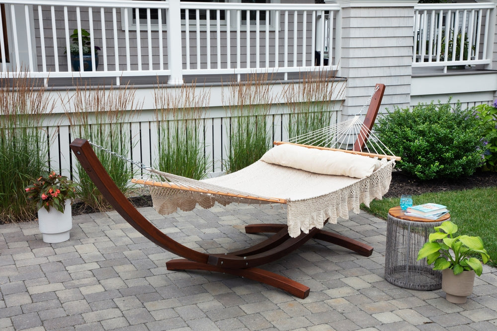 Bahia Patio Hammock - Single - Natural Closeweave