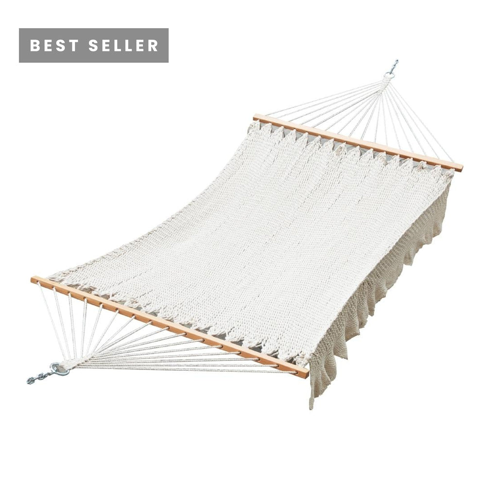 Bahia Patio Hammock - Single - Natural Closeweave