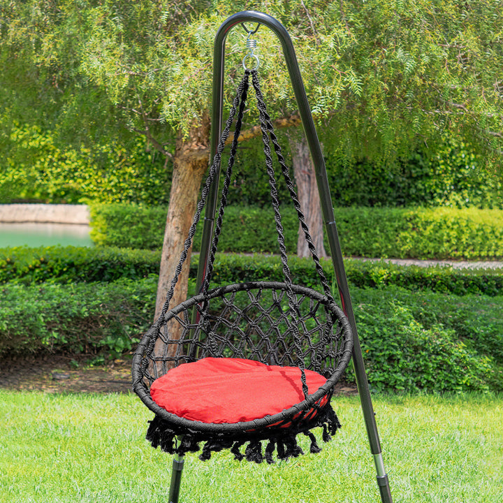 Bahia Macrame Hammock Swing Chair