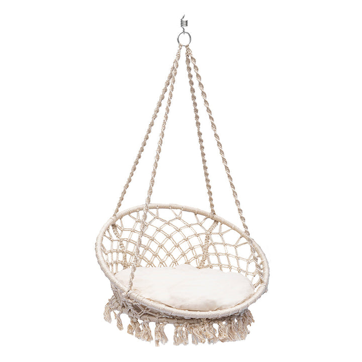 Bahia Macrame Hammock Swing Chair