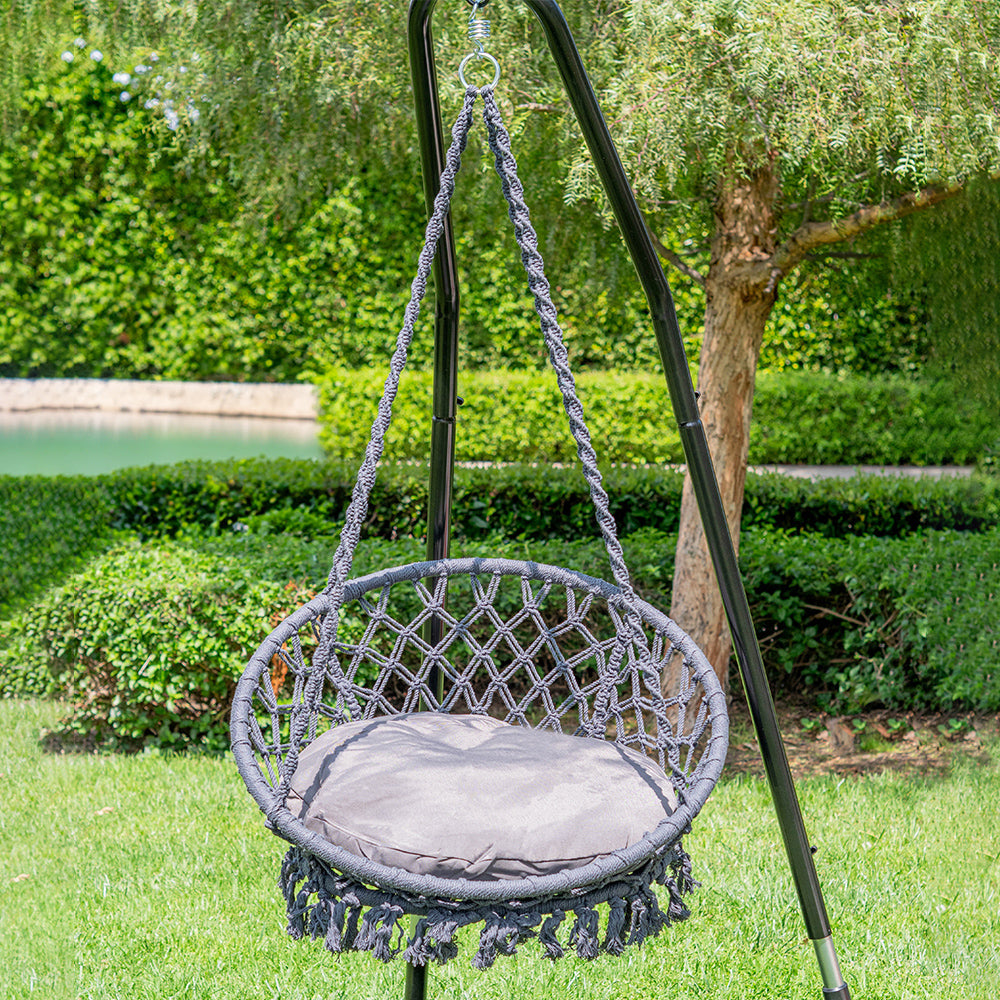 Bahia Macrame Hammock Swing Chair