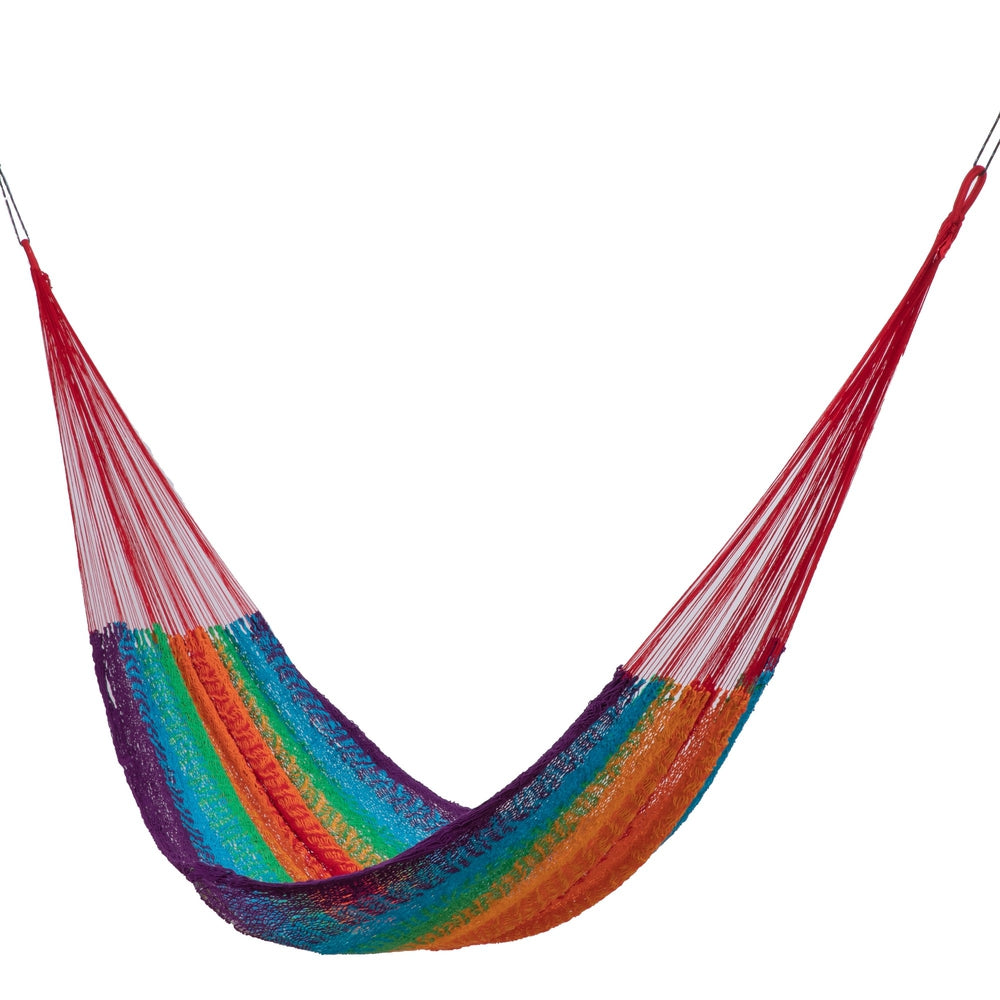 Acapulco Mexican Patio Hammock - Single - Rainbow
