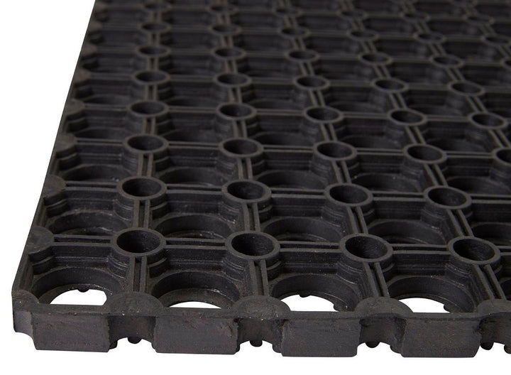Hollow Drainage Rubber Floor Mat - Medium