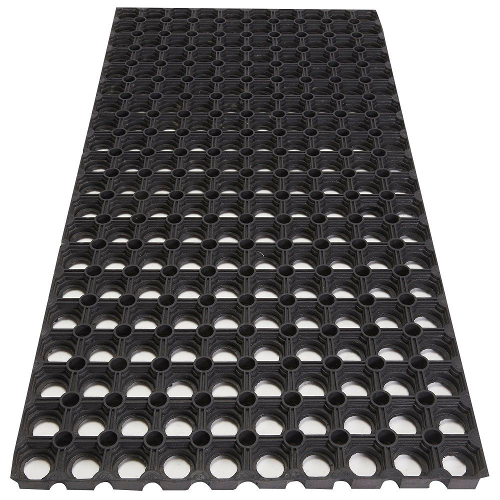 Hollow Drainage Rubber Floor Mat - Medium