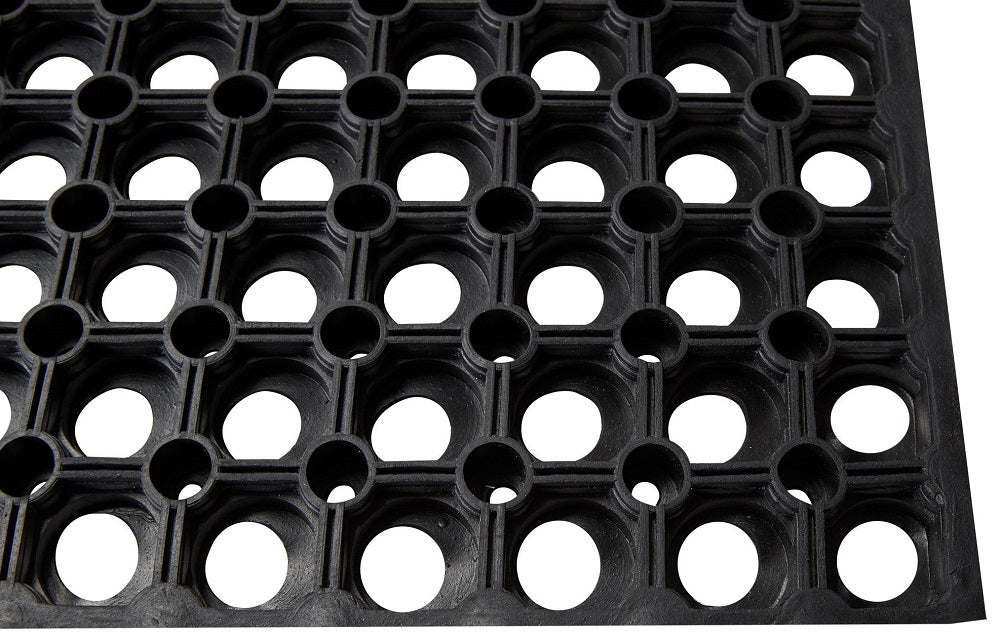 Hollow Drainage Rubber Floor Mat - Medium