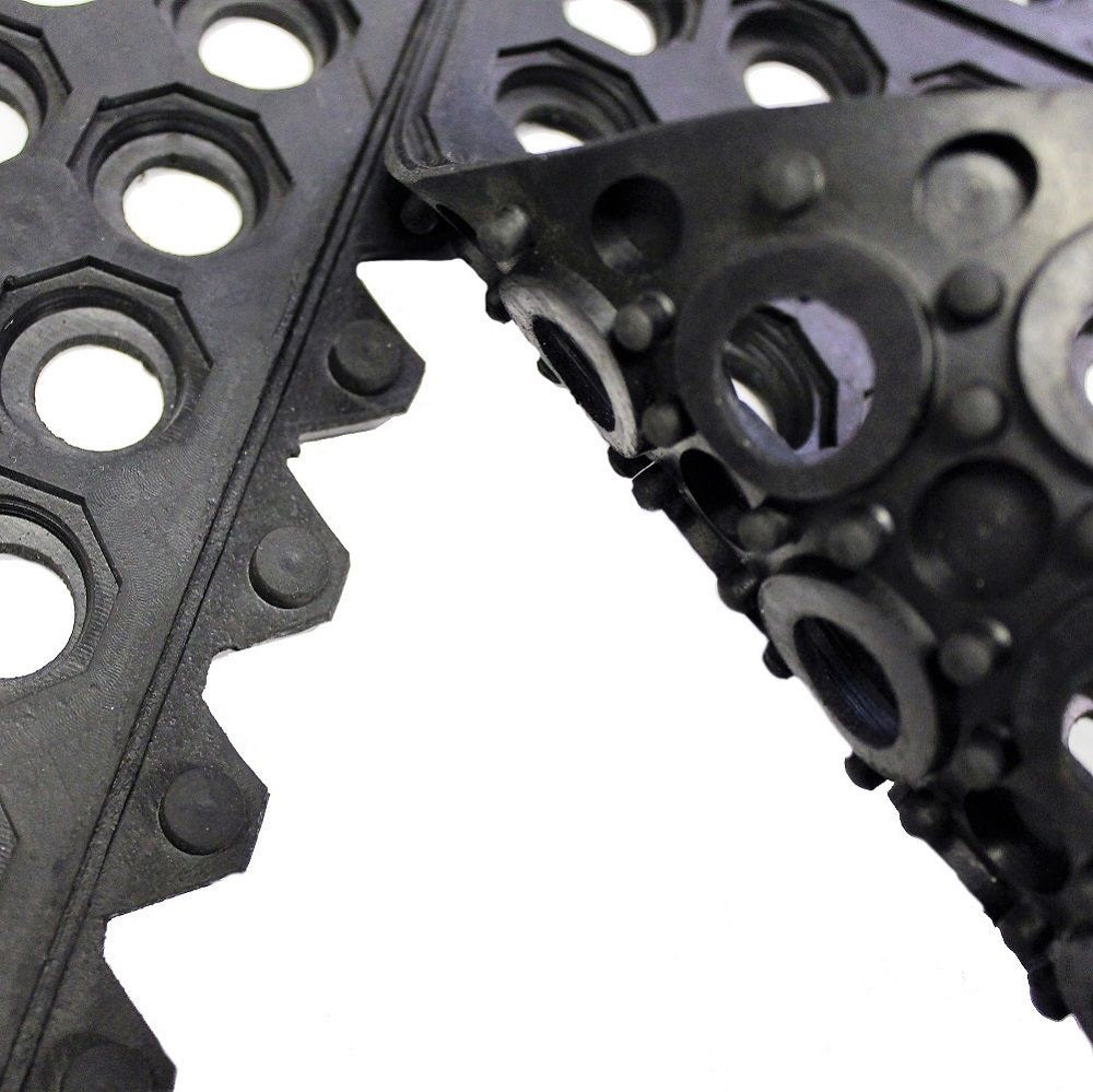 Interlocking Link Rubber Floor Mat - view 9
