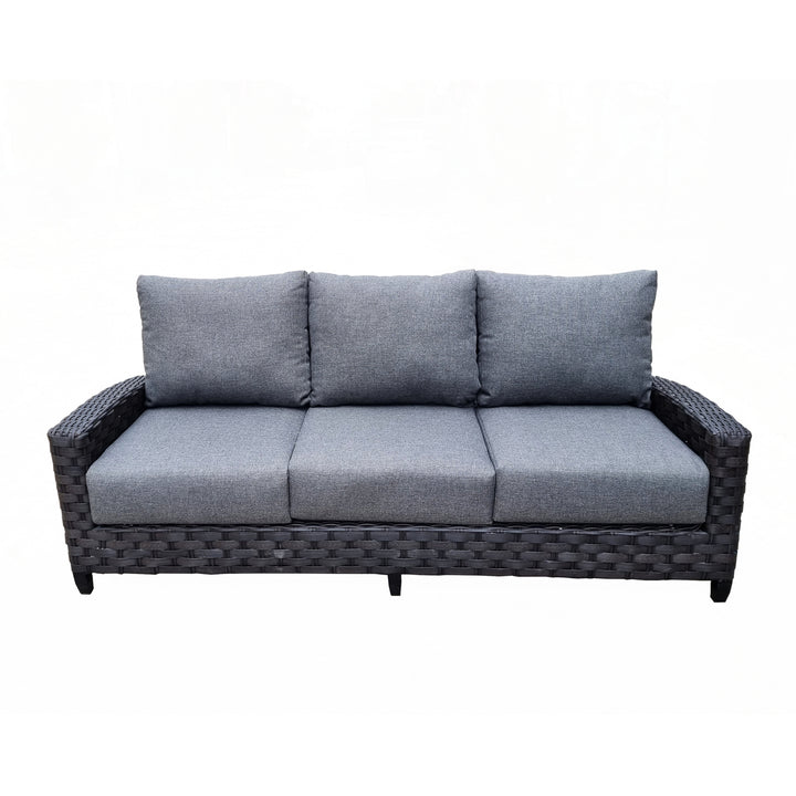 Belize 4-Piece Patio Furniture Conversation Sofa Set