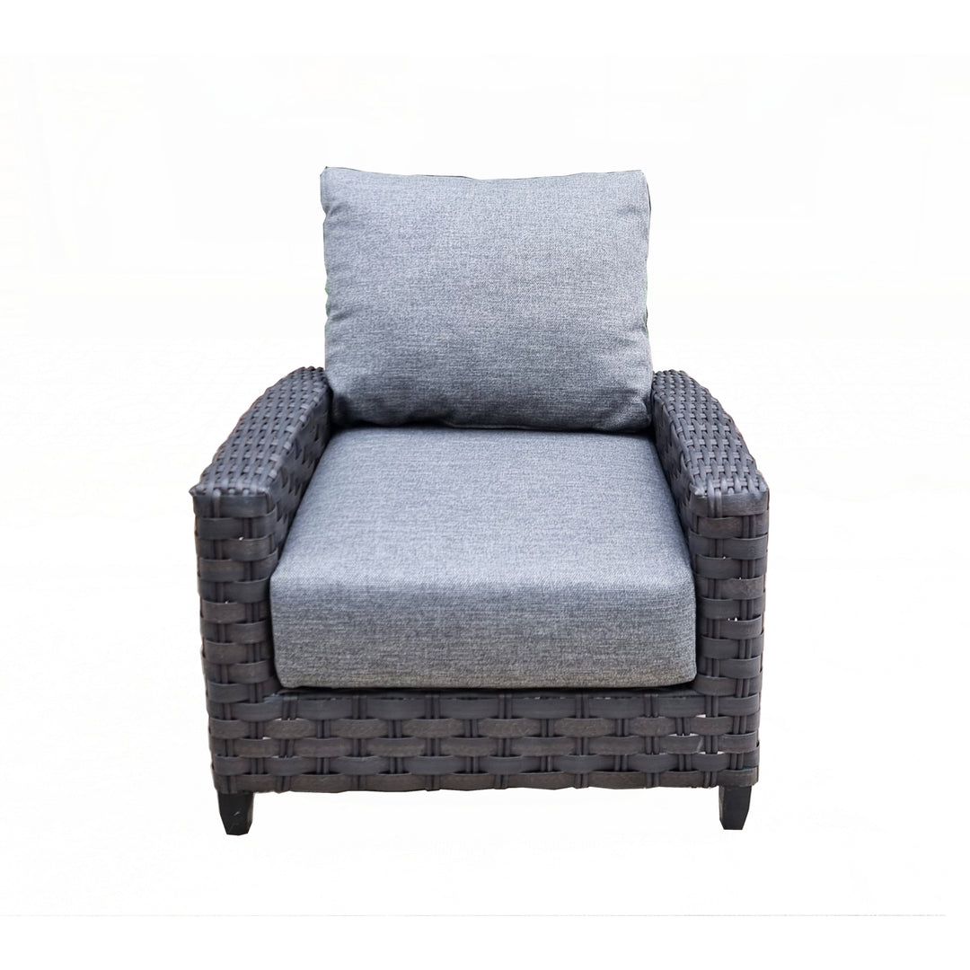 Belize 4-Piece Patio Furniture Conversation Sofa Set