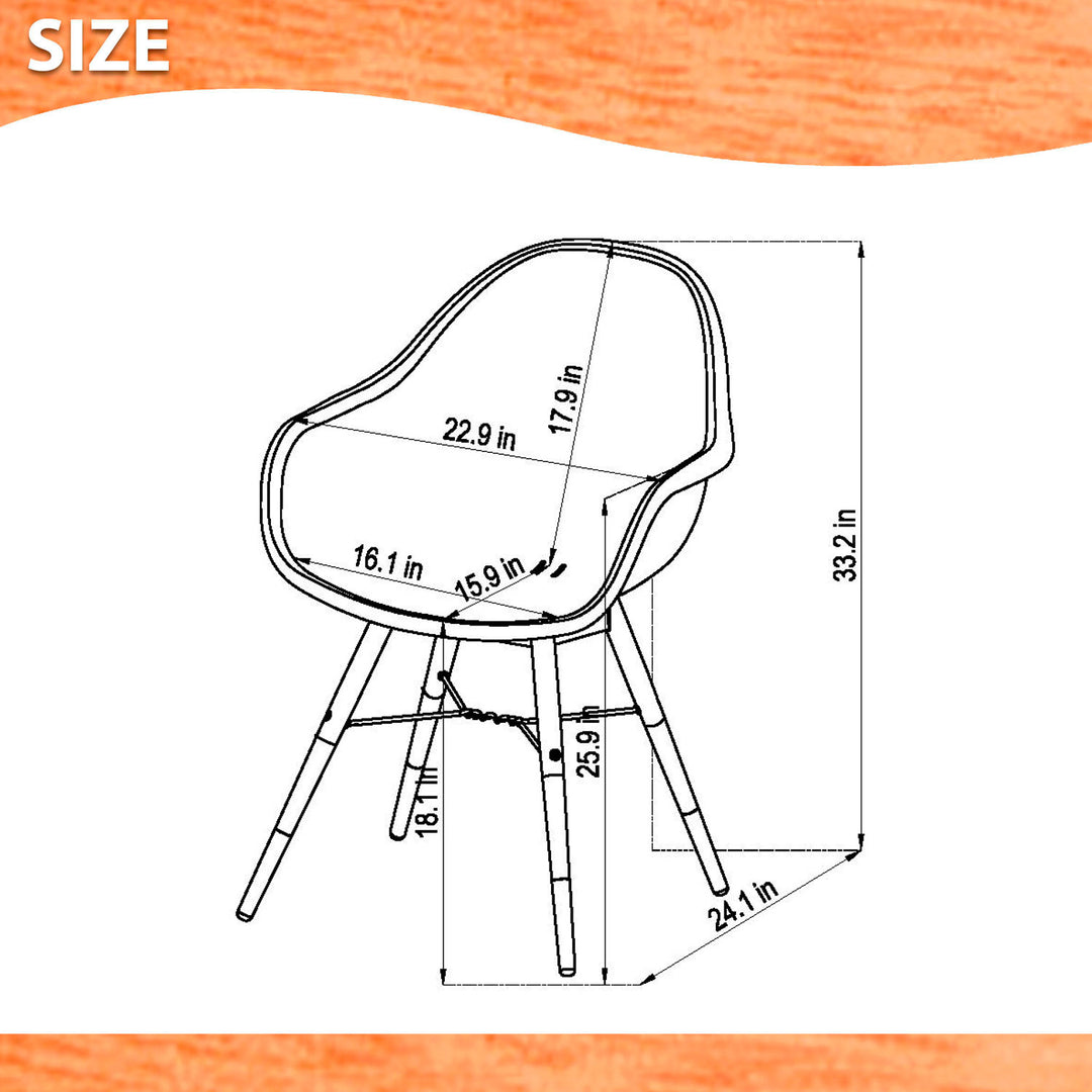 Midtown Concept 7 Piece Indoor Kitchen Dining Set - Black Table and Cushion Chairs