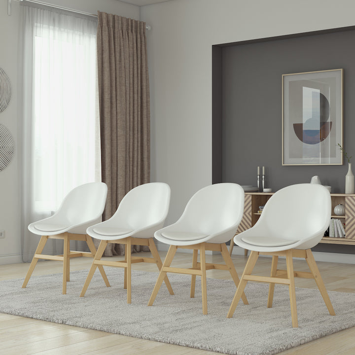 Midtown Concept Laurel 7 Piece Kitchen Dining Table Set