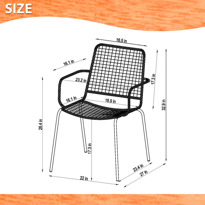 Chambak 9 Piece Indoor Outdoor Kitchen Dining Set - Black Table Rope chairs