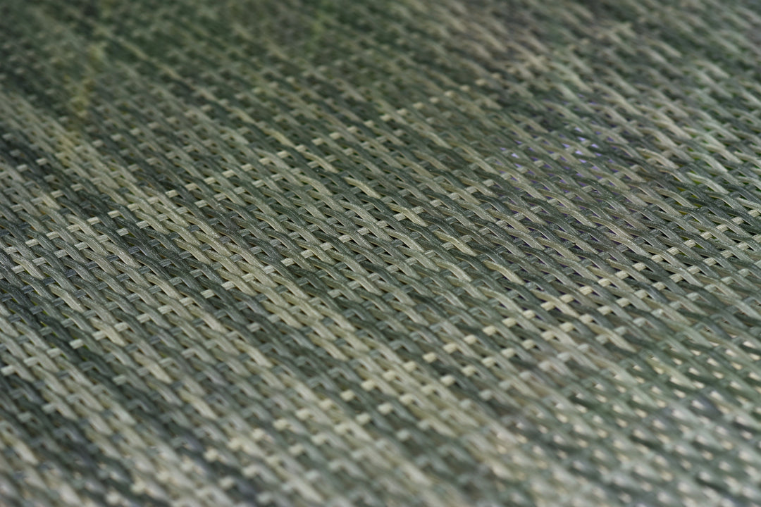 Midtown Concept Dining Table - Wicker & Glass Top