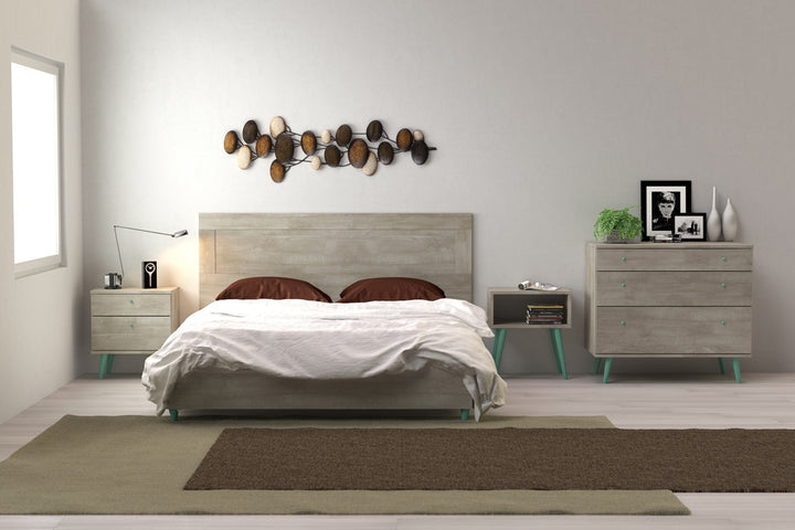 Midtown Concept Queen Headboard MDF Wood - Sand