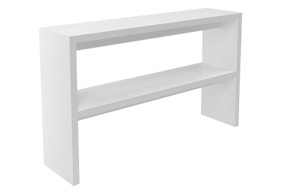 Midtown Concept 1-Shelf Console Table MDF Wood - White