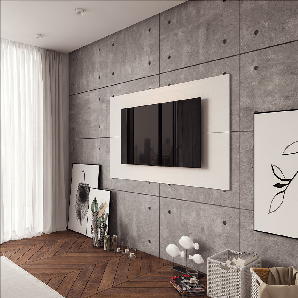 Midtown Concept TV Board for 70-inch Flat Screen TV - White