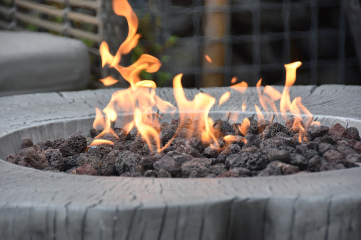 Manchester Outdoor Firepit Table - 42 Inches - Select Fuel Type