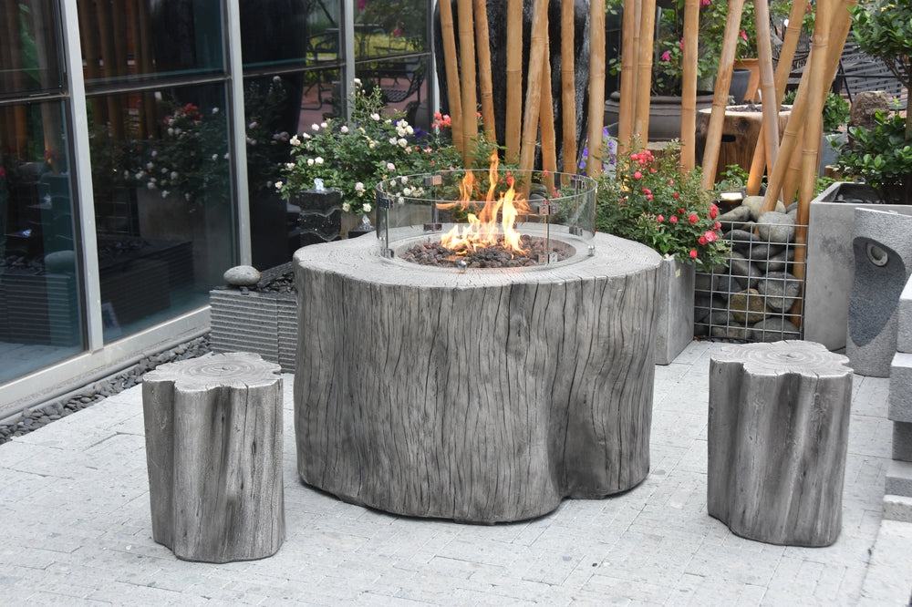 Outdoor Warren Propane Fire Pit Table - Liquid Propane