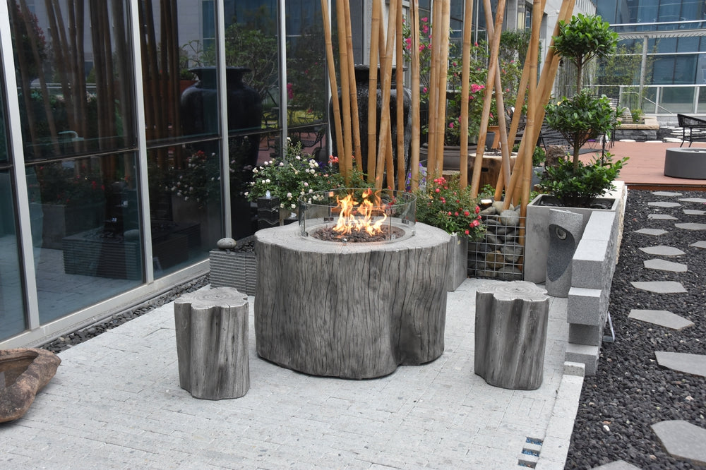 Outdoor Warren Propane Fire Pit Table - Liquid Propane