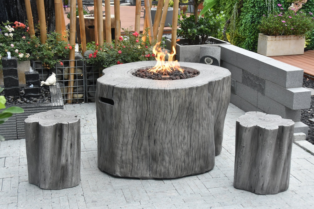 Outdoor Warren Propane Fire Pit Table - Liquid Propane