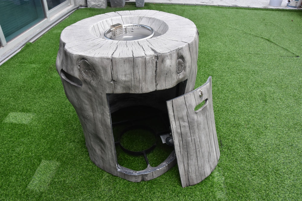 Mansfield Greywood Firepit Table - Liquid Propane - view 7