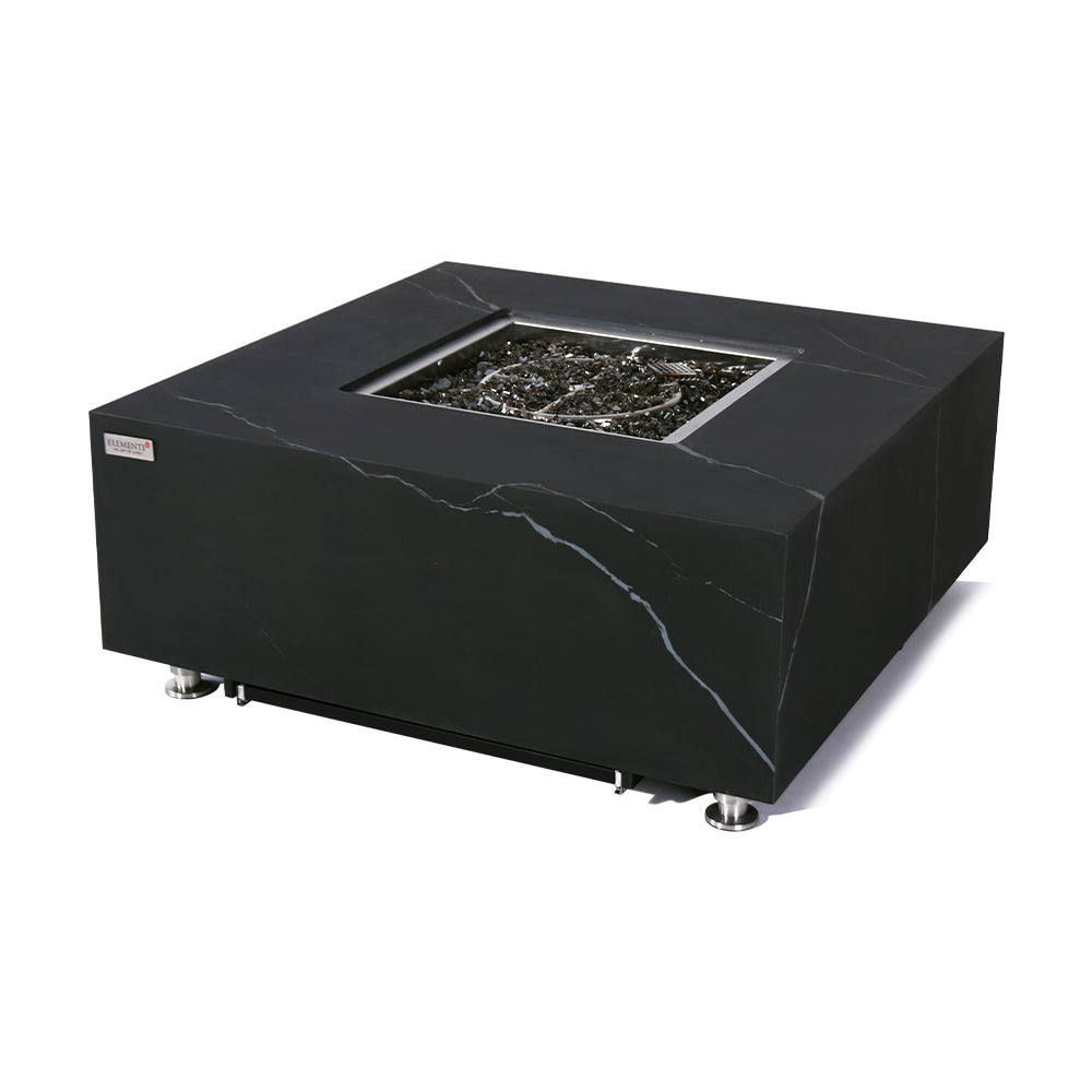 Sofia Outdoor Bulgaria Black Fire Pit Table - view 16