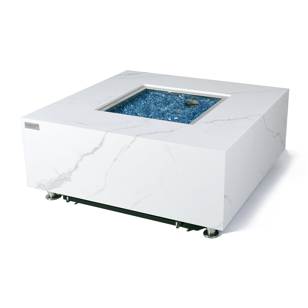 Bianco Outdoor Bianco White Fire Pit Table - view 16
