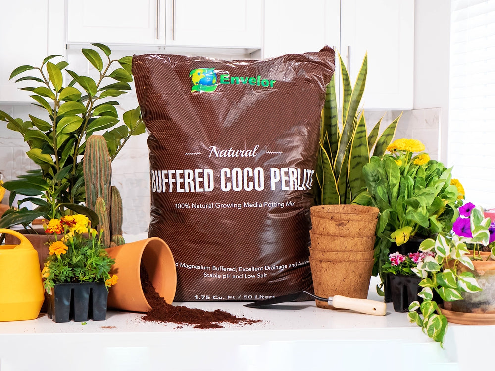 Buffered Coco Perlite Grow Media 50 Liters Bag - view 4