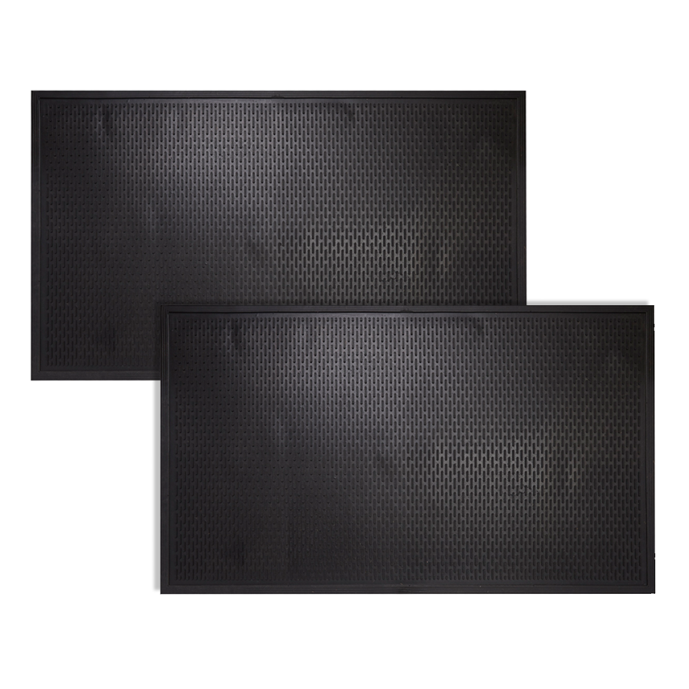 Maze Shoe Scraper Floor Mat