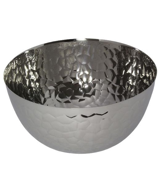 Bubble Hammered & Shiny China Bowl