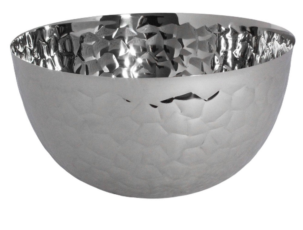 China Bowl - Bubble Hammered & Shiny