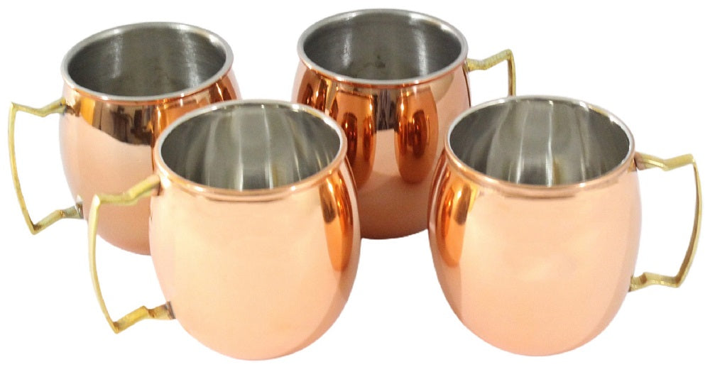 Copper Mule Mugs - 4 Piece Set