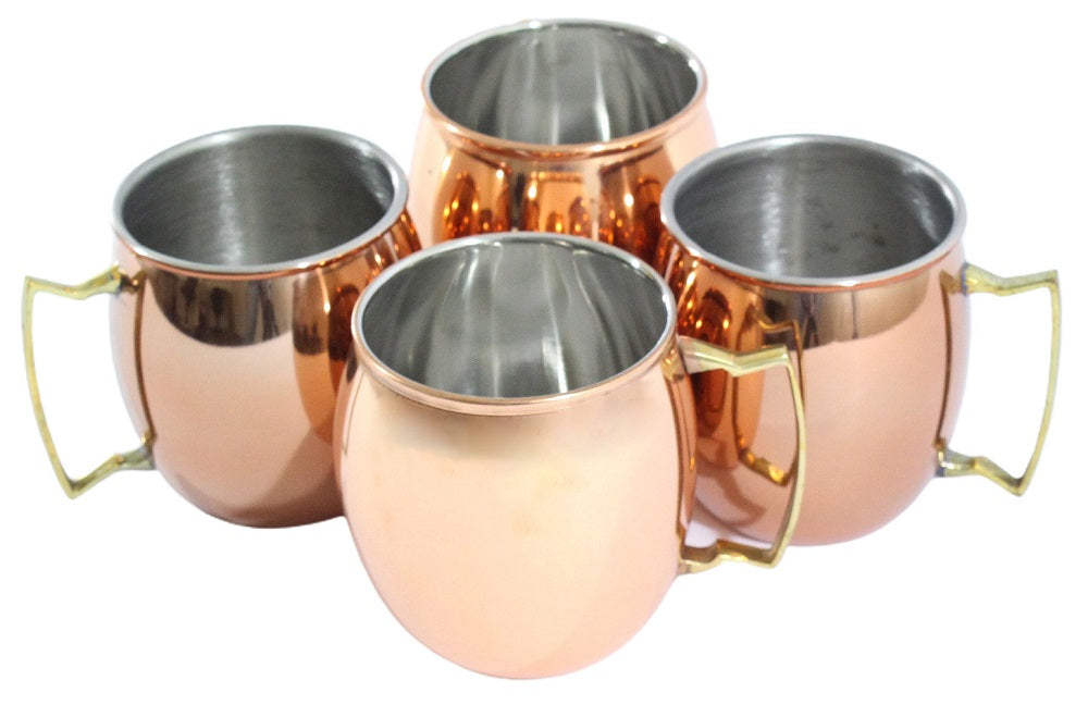 Copper Mule Mugs - 4 Piece Set