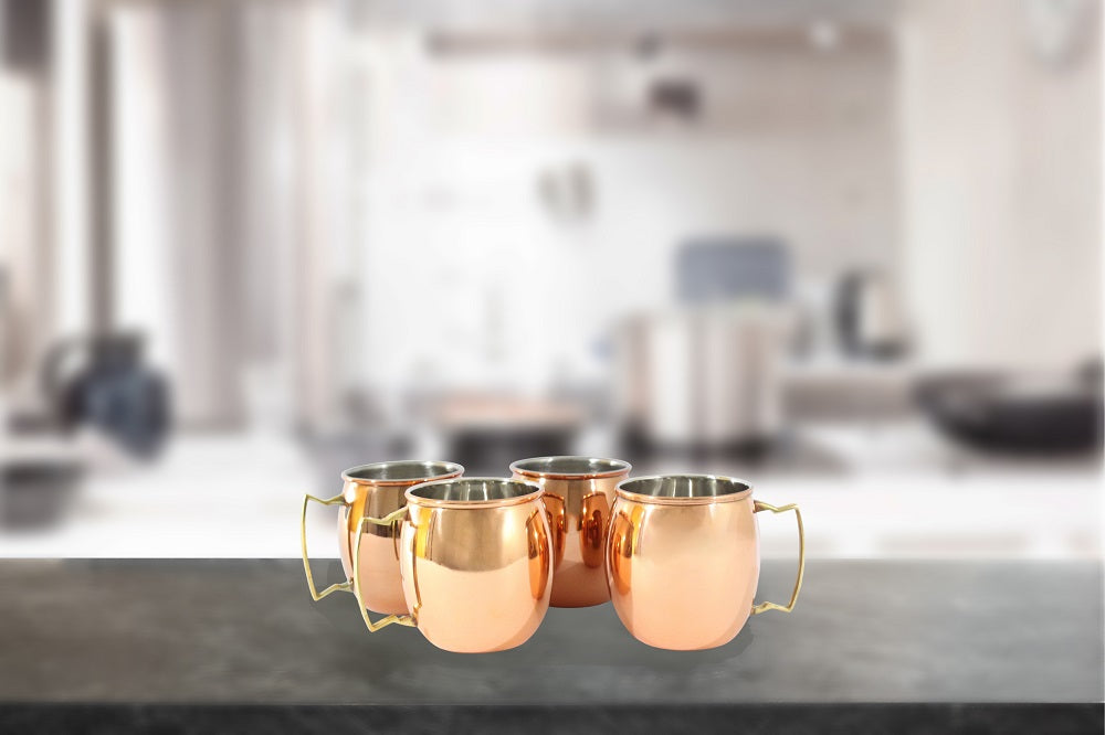 Copper Mule Mugs - 4 Piece Set