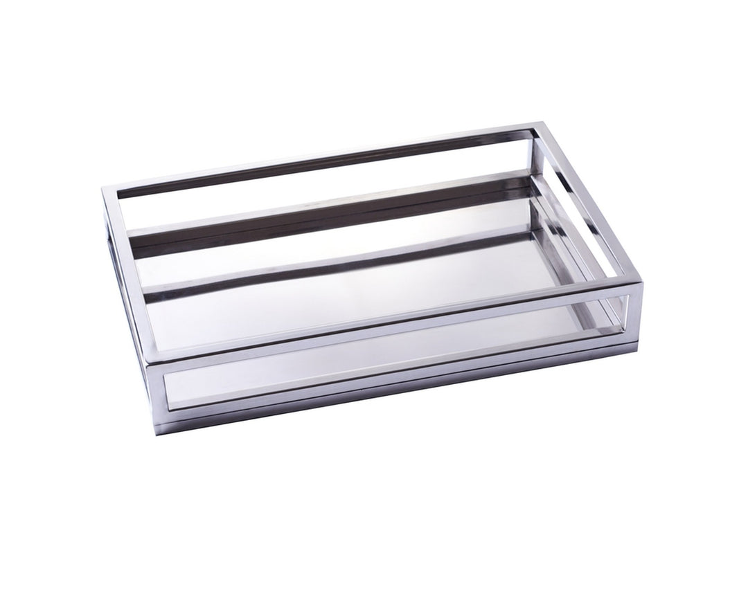 Serving Tray - Tubular - Stainless Steel - Rectangular