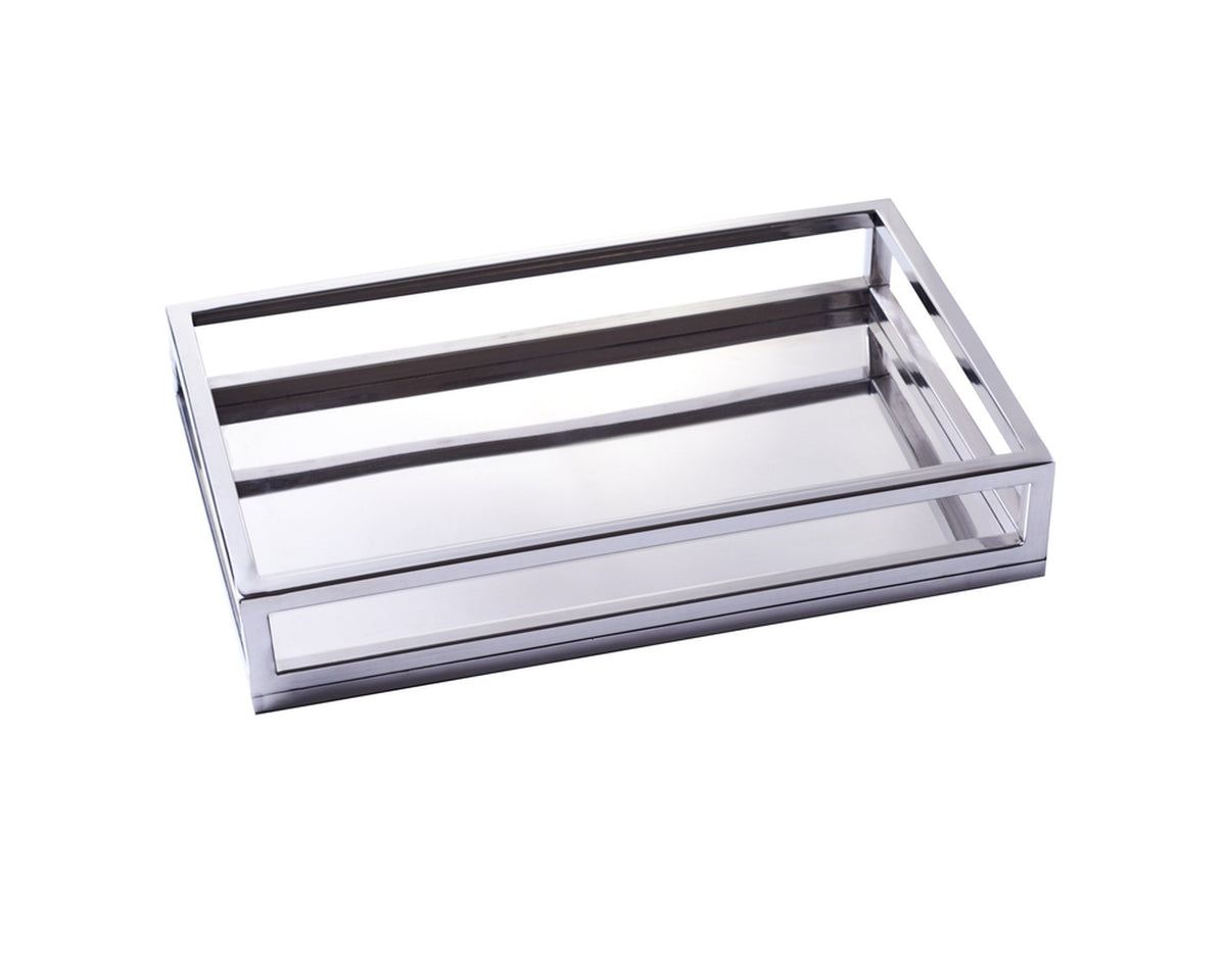 Serving Tray - Tubular - Stainless Steel - Rectangular - view 9