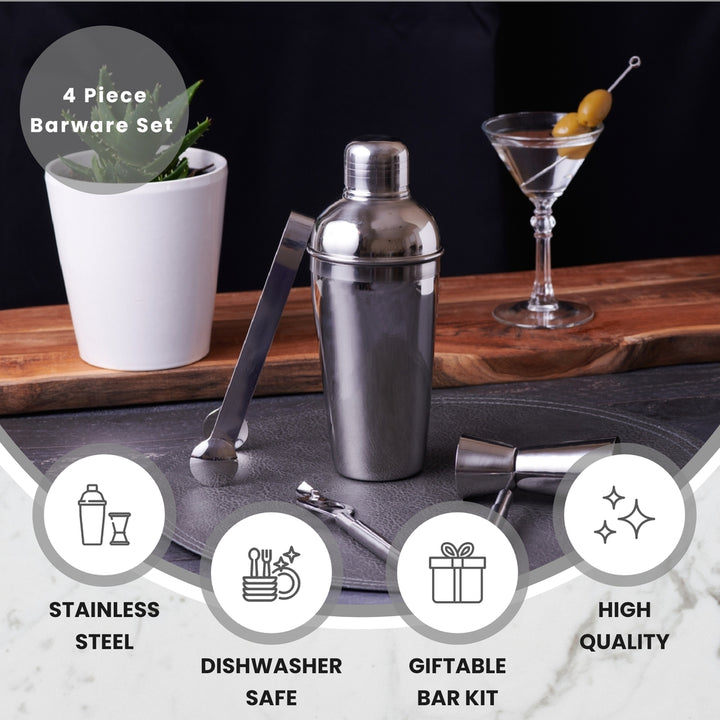 Barware Tool Set - 4 Pieces