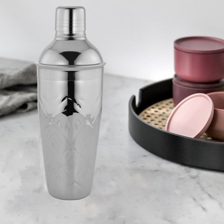 Cocktail Shaker - Mountain Hammered & Shiny