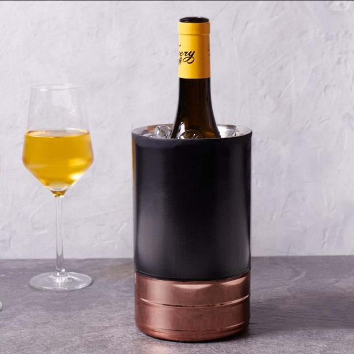 Wine Cooler - Copper & Black Matte