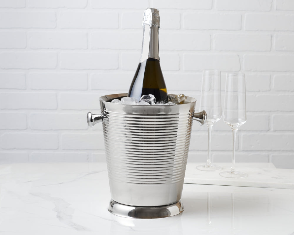 Champagne Bucket - Ribbed & Shiny