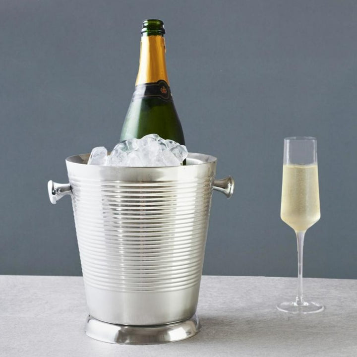 Champagne Bucket - Ribbed & Shiny