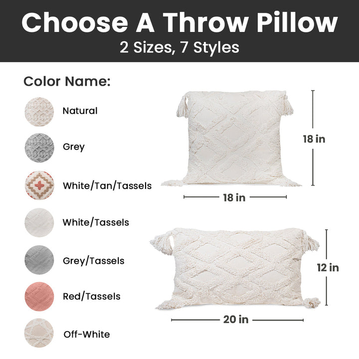 Decorative Throw Pillows - 2 Pack