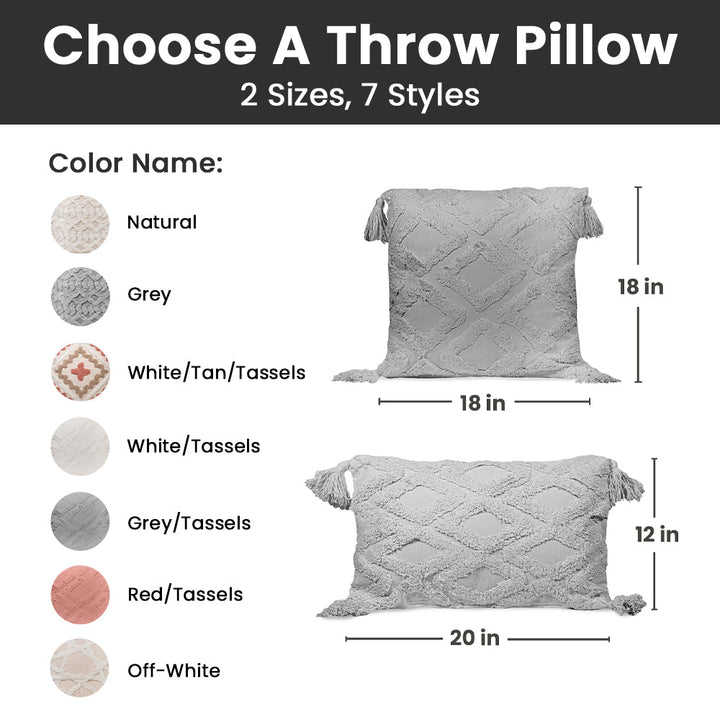Decorative Throw Pillows - 2 Pack