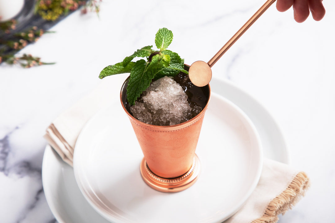 Mint Julep Copper Cup Set