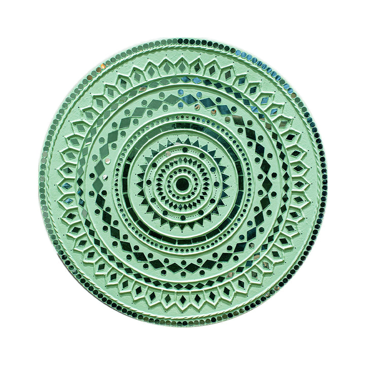 Handmade Lippan Art Mirror Home Decor